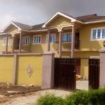 Residential twin duplex at General Gas, Ibadan